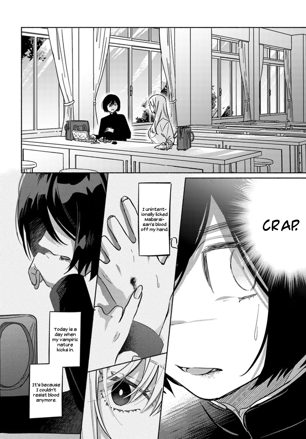 Mabarai-san Hunts Me Down Chapter 8 page 5 - Chapter 8: Mabarai-san and the desire to know