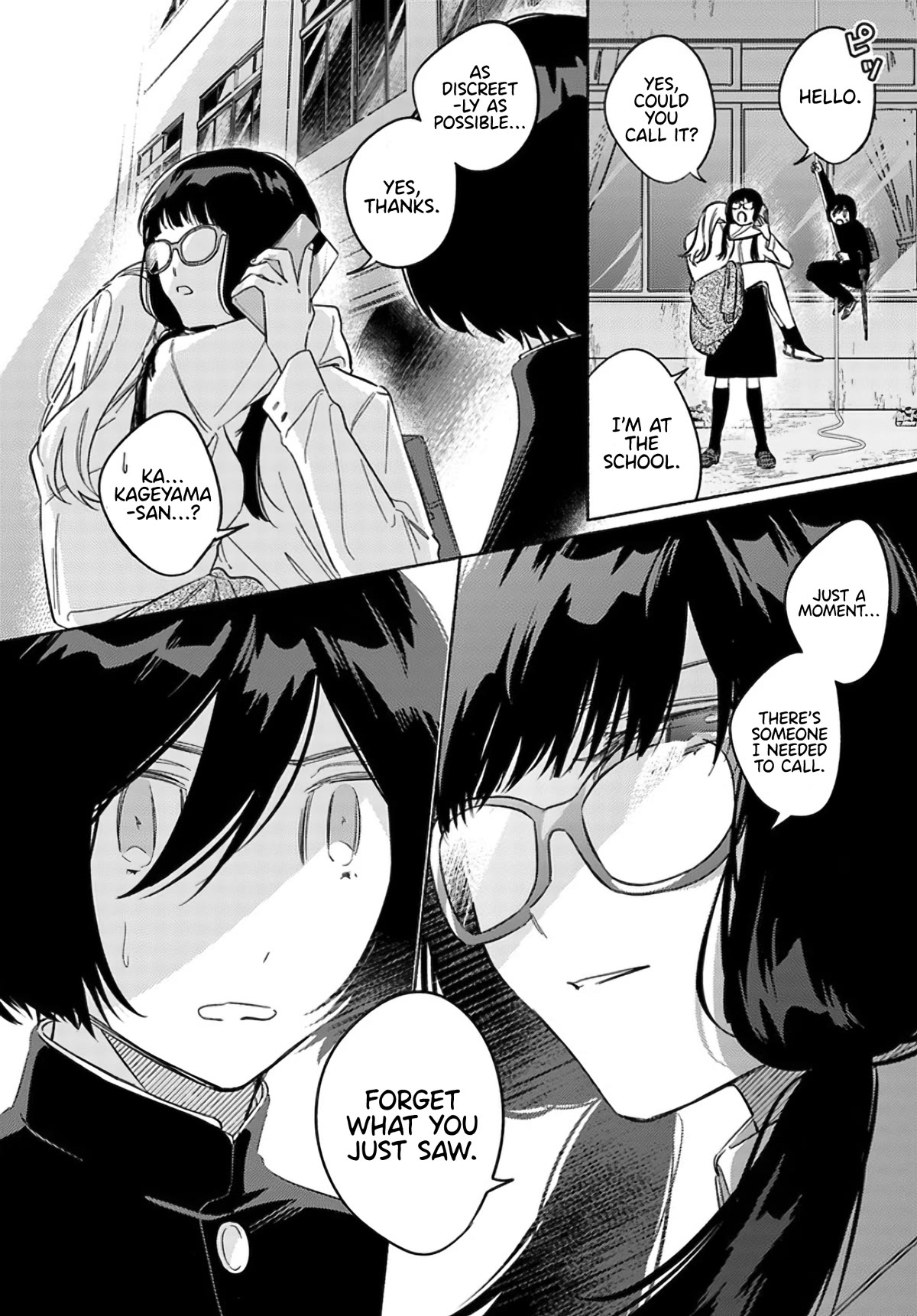 Mabarai-san Hunts Me Down Chapter 9.1 page 7 - Chapter 9.1: Mabarai-san and the Vampire Illness ①