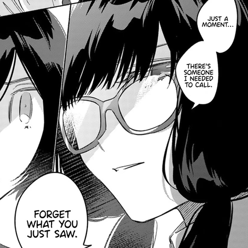 Mabarai-san Hunts Me Down Chapter 9.1: Mabarai-san and the Vampire Illness ① cover