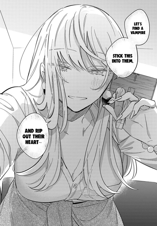 Mabarai-san Hunts Me Down Chapter 9.2 page 9 - Chapter 9.2: Mabarai-san and the Vampire Illness ②
