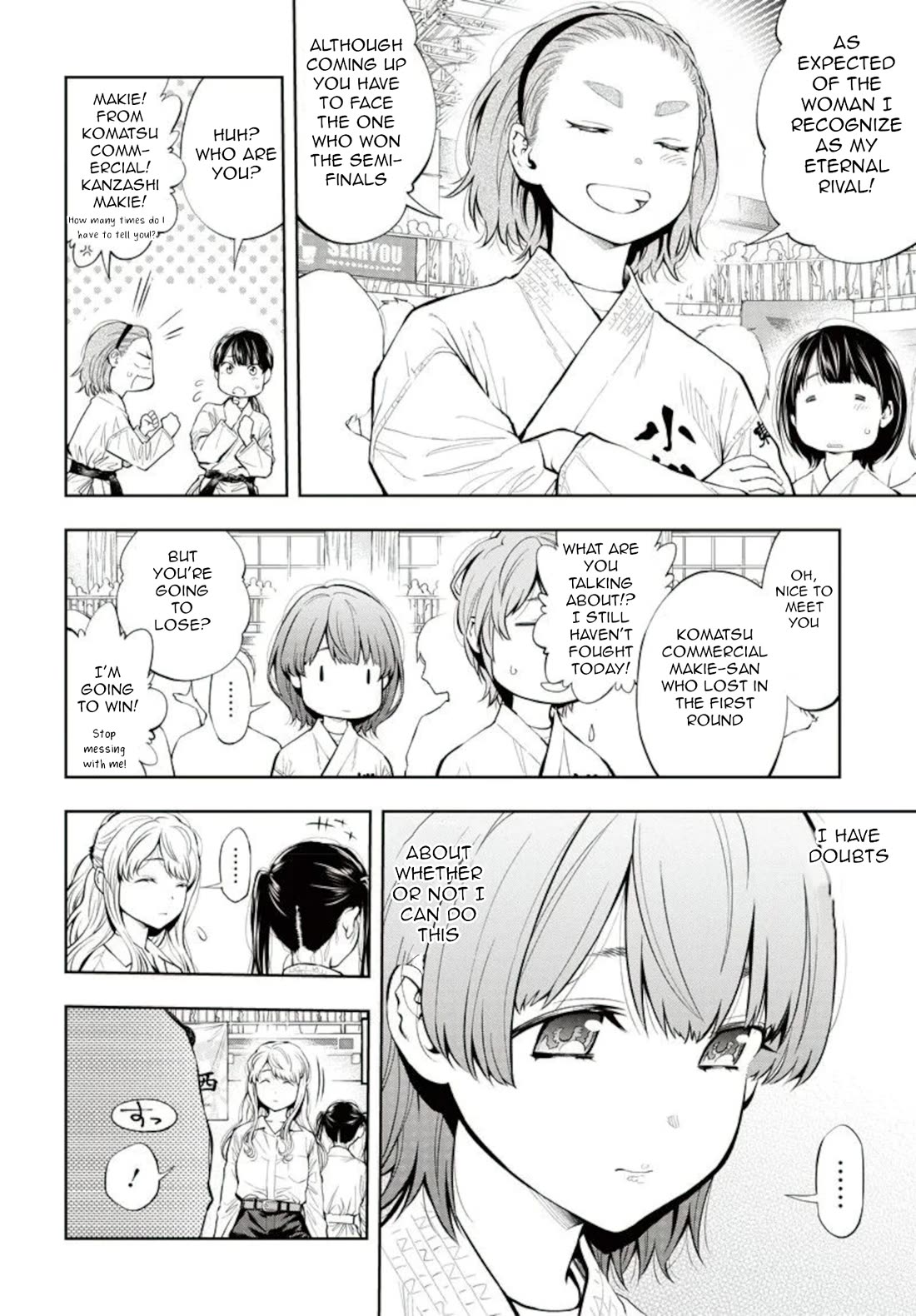 Mabataki yori Hayaku!! Chapter 9 page 22 - Chapter 9: First Thought