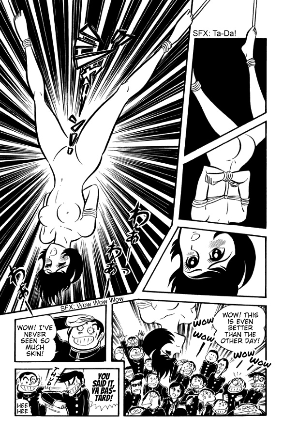 Maboroshi Panty Chapter 3 page 10 - Chapter 3: Bizarre! The Case of the Serial Hot Babe Crucifixions