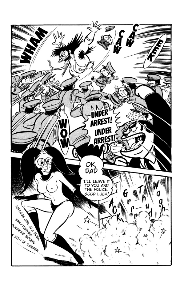 Maboroshi Panty Chapter 3 page 30 - Chapter 3: Bizarre! The Case of the Serial Hot Babe Crucifixions
