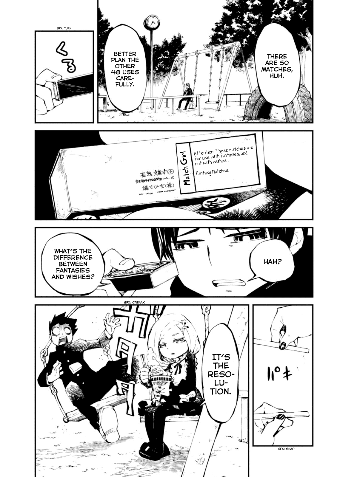 Macchi Shoujo Chapter 1 page 26 - Chapter 1: Fantasies and Wishes