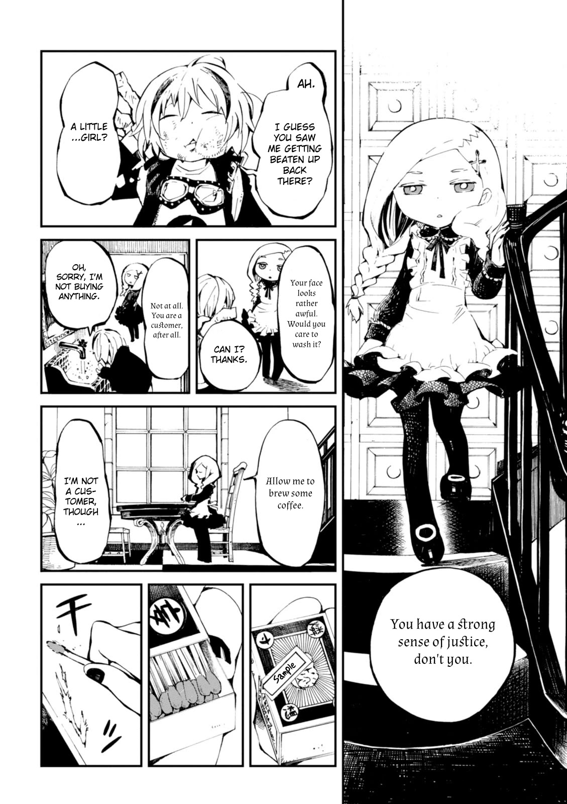 Macchi Shoujo Chapter 2 page 8 - Chapter 2: Supreme, True Nature