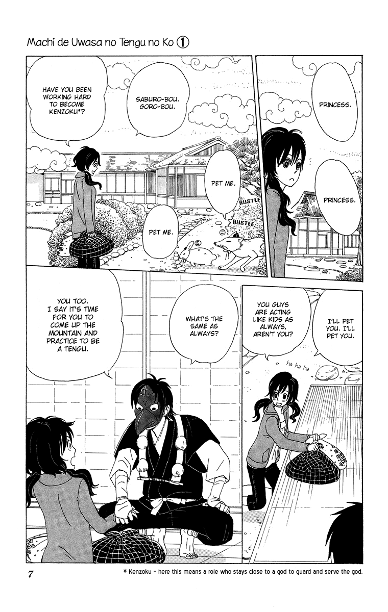 Machi de Uwasa no Tengu no Ko Chapter 1 page 10 - Chapter 1: Machi de Uwasa no Tengo no Ko