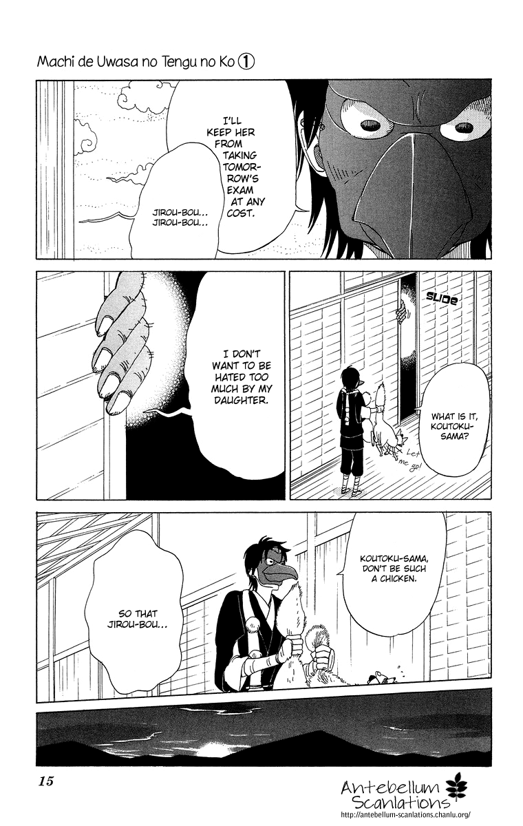 Machi de Uwasa no Tengu no Ko Chapter 1 page 18 - Chapter 1: Machi de Uwasa no Tengo no Ko