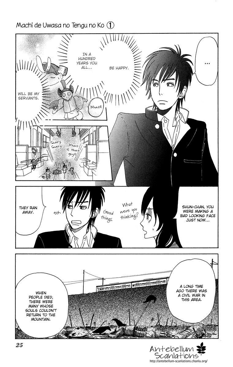 Machi de Uwasa no Tengu no Ko Chapter 1 page 28 - Chapter 1: Machi de Uwasa no Tengo no Ko