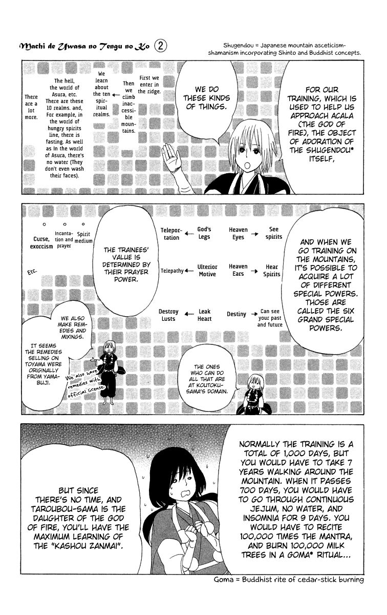 Machi de Uwasa no Tengu no Ko Chapter 13 page 3 - Chapter 13 : Akihime Practicing Shugendo