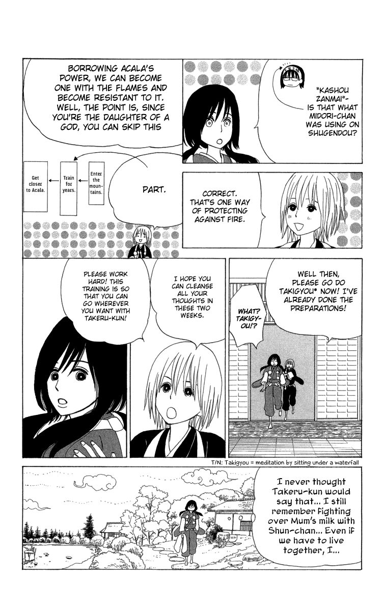 Machi de Uwasa no Tengu no Ko Chapter 13 page 4 - Chapter 13 : Akihime Practicing Shugendo