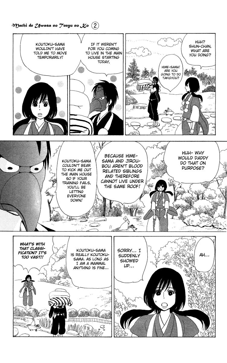 Machi de Uwasa no Tengu no Ko Chapter 13 page 5 - Chapter 13 : Akihime Practicing Shugendo