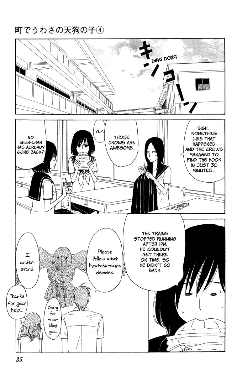 Machi de Uwasa no Tengu no Ko Chapter 19 page 36 - Chapter 19 : A Problem With Skirts