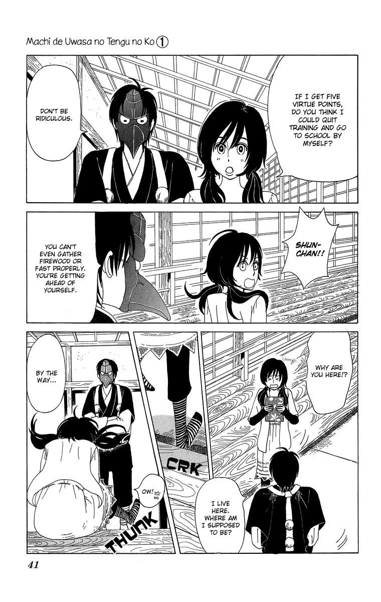 Machi de Uwasa no Tengu no Ko Chapter 2 page 8 - Chapter 2: Akihime´s Training