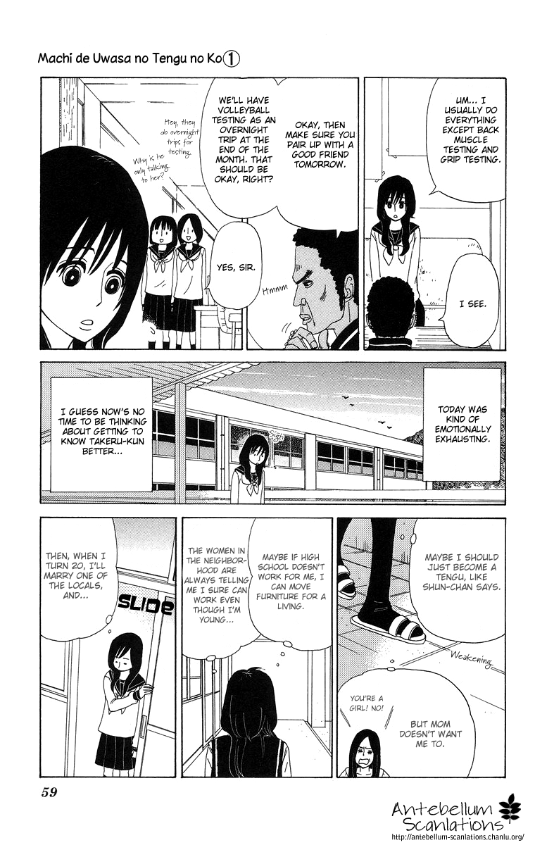Machi de Uwasa no Tengu no Ko Chapter 3 page 9 - Chapter 3: In year 1, Class 2