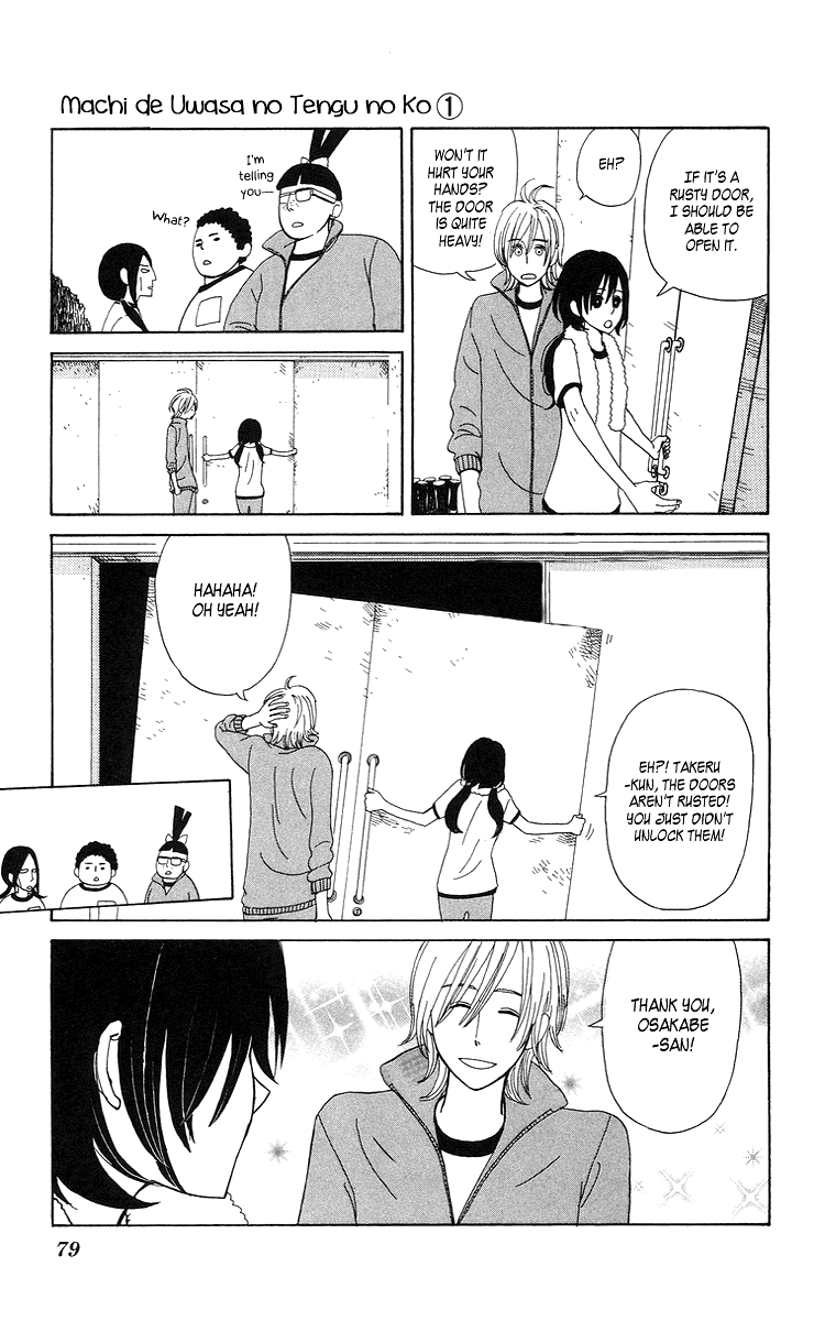 Machi de Uwasa no Tengu no Ko Chapter 4 page 13 - Chapter 4: At Overnight Practice