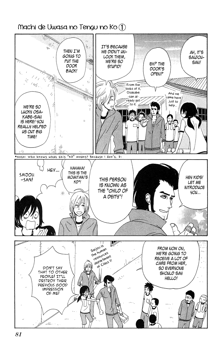Machi de Uwasa no Tengu no Ko Chapter 4 page 15 - Chapter 4: At Overnight Practice