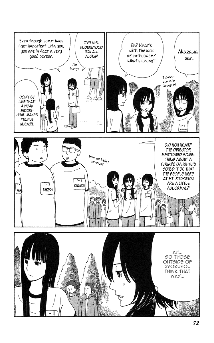 Machi de Uwasa no Tengu no Ko Chapter 4 page 6 - Chapter 4: At Overnight Practice