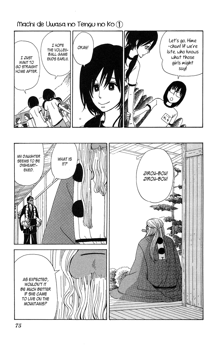 Machi de Uwasa no Tengu no Ko Chapter 4 page 9 - Chapter 4: At Overnight Practice