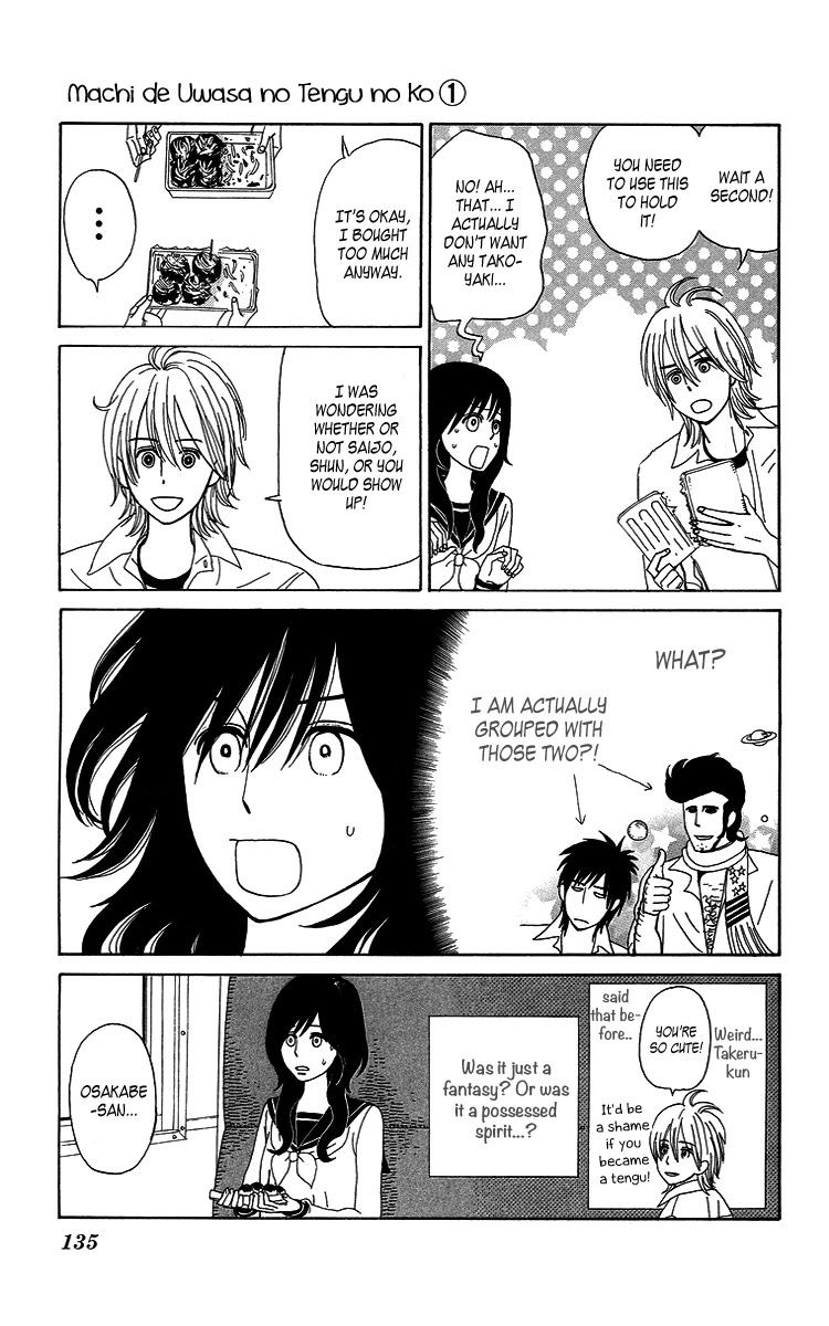 Machi de Uwasa no Tengu no Ko Chapter 7 page 3 - Chapter 7: The First Confession