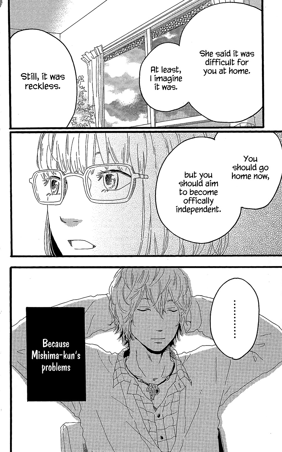 Machida-kun no Sekai Chapter 11.5 page 35 - Chapter 11.5