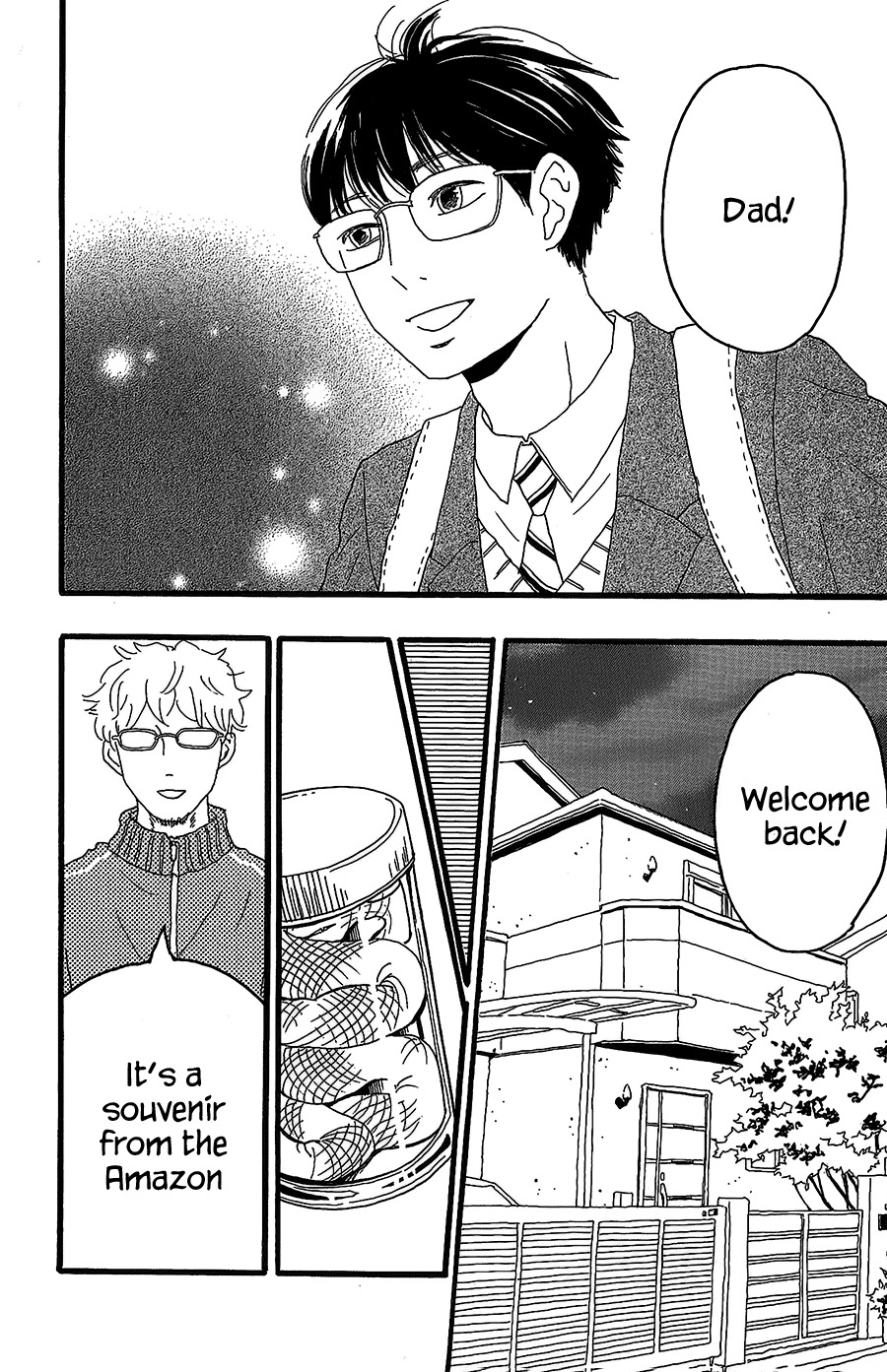 Machida-kun no Sekai Chapter 13 page 11 - Chapter 13: Family and Not-Family
