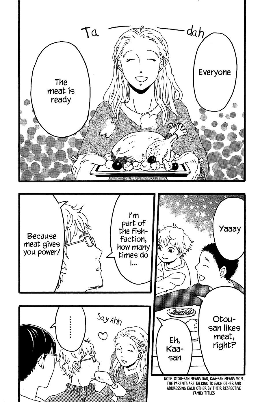 Machida-kun no Sekai Chapter 13 page 13 - Chapter 13: Family and Not-Family