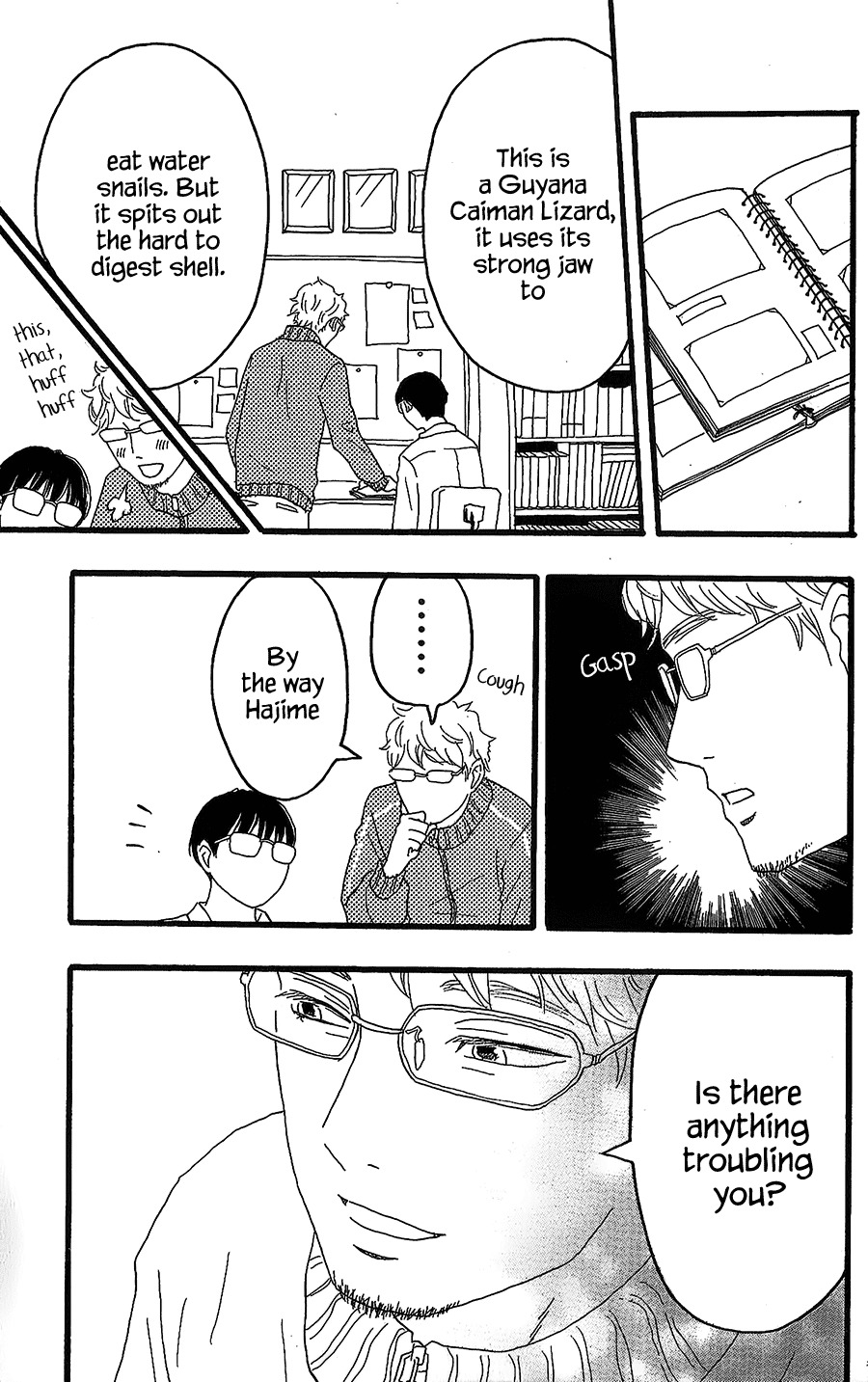Machida-kun no Sekai Chapter 13 page 16 - Chapter 13: Family and Not-Family