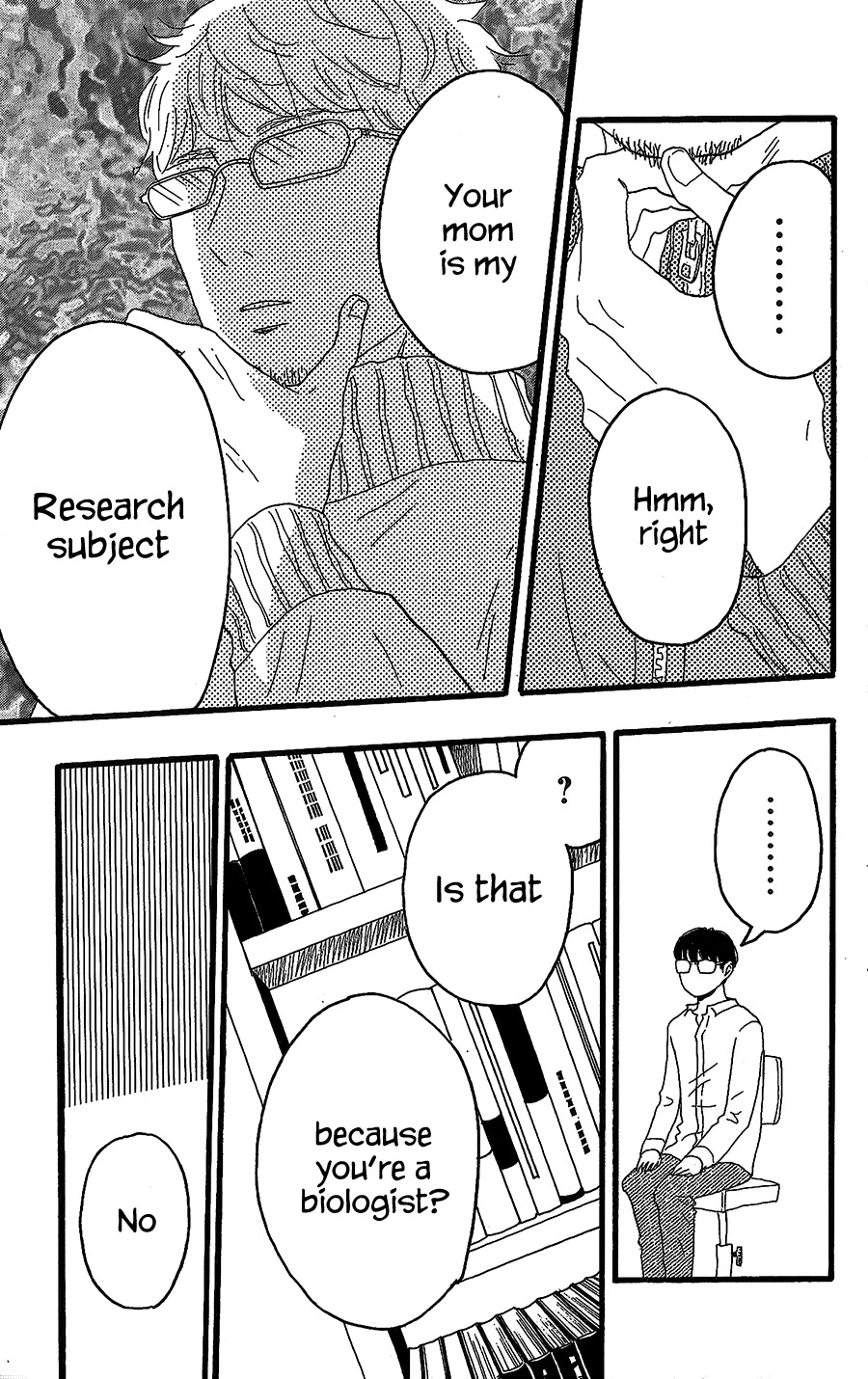 Machida-kun no Sekai Chapter 13 page 18 - Chapter 13: Family and Not-Family