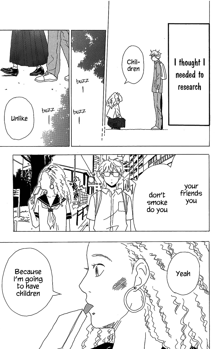 Machida-kun no Sekai Chapter 13 page 24 - Chapter 13: Family and Not-Family
