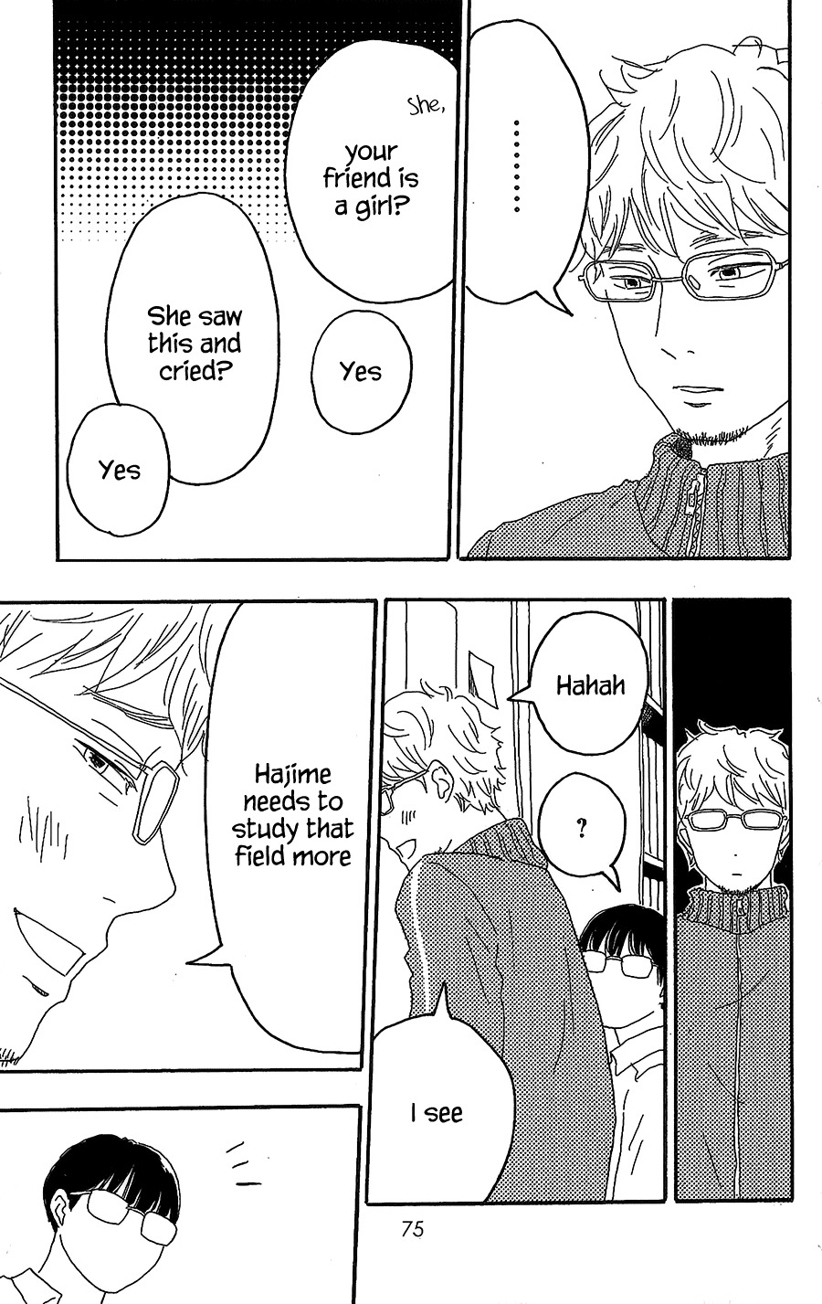 Machida-kun no Sekai Chapter 13 page 28 - Chapter 13: Family and Not-Family