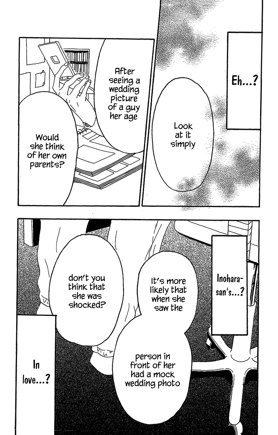 Machida-kun no Sekai Chapter 13 page 30 - Chapter 13: Family and Not-Family