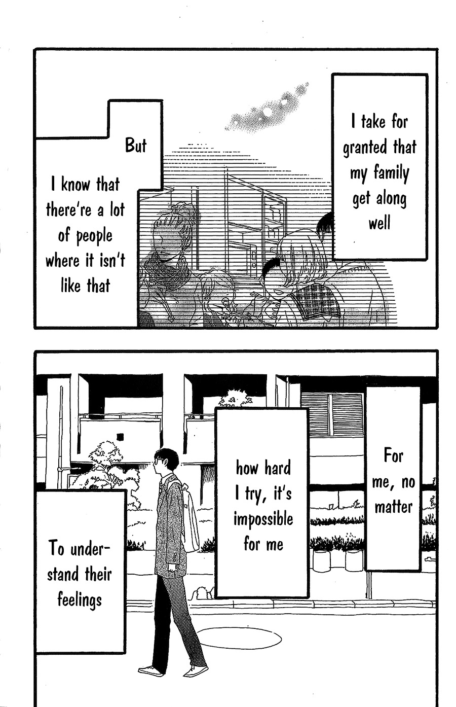 Machida-kun no Sekai Chapter 13 page 7 - Chapter 13: Family and Not-Family