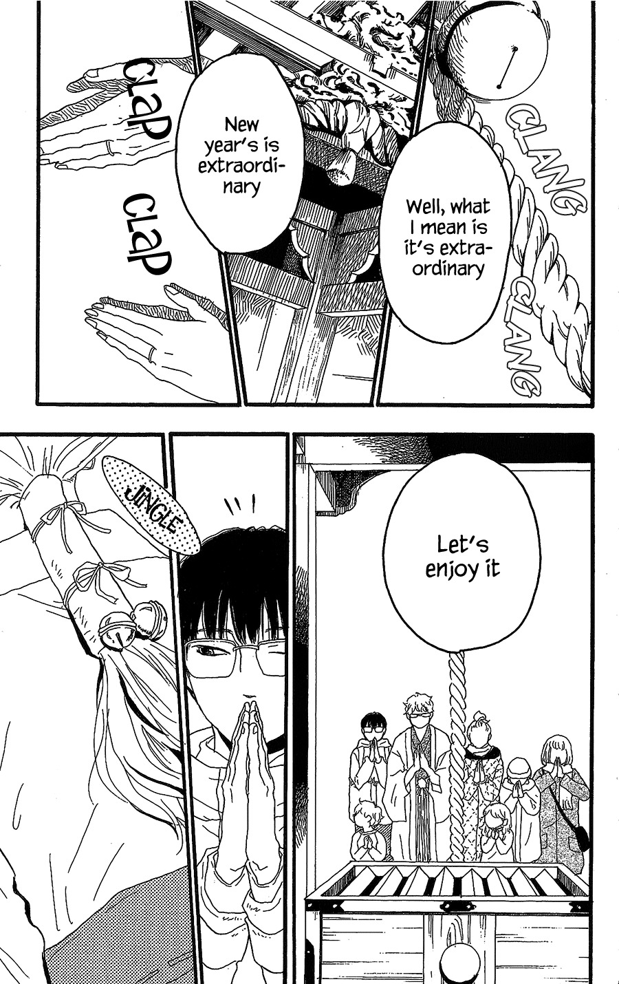 Machida-kun no Sekai Chapter 14 page 5 - Chapter 14: Happy Miracle New Year