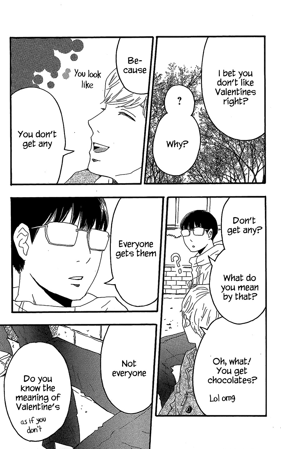 Machida-kun no Sekai Chapter 15 page 13 - Chapter 15: Valentine's Day is Complicated