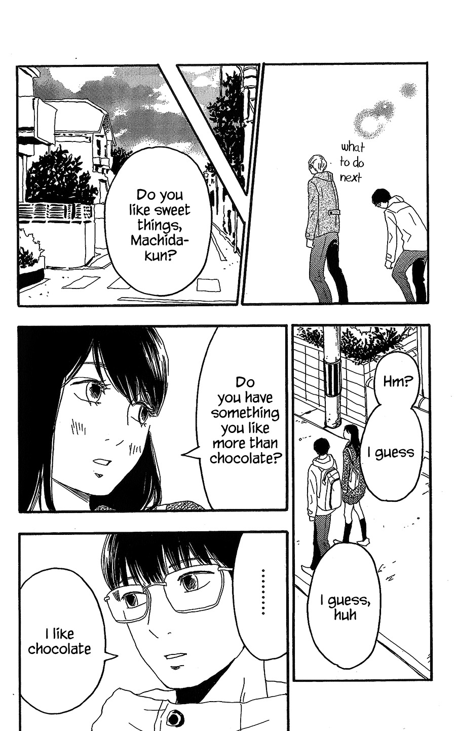 Machida-kun no Sekai Chapter 15 page 22 - Chapter 15: Valentine's Day is Complicated