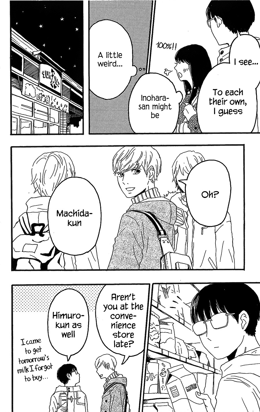Machida-kun no Sekai Chapter 15 page 24 - Chapter 15: Valentine's Day is Complicated