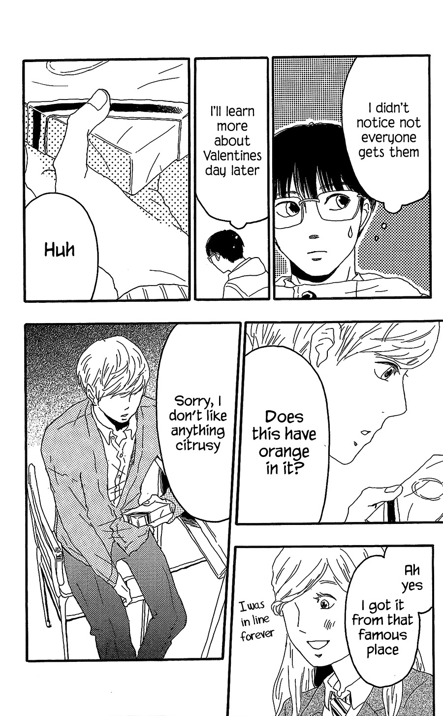 Machida-kun no Sekai Chapter 15 page 30 - Chapter 15: Valentine's Day is Complicated