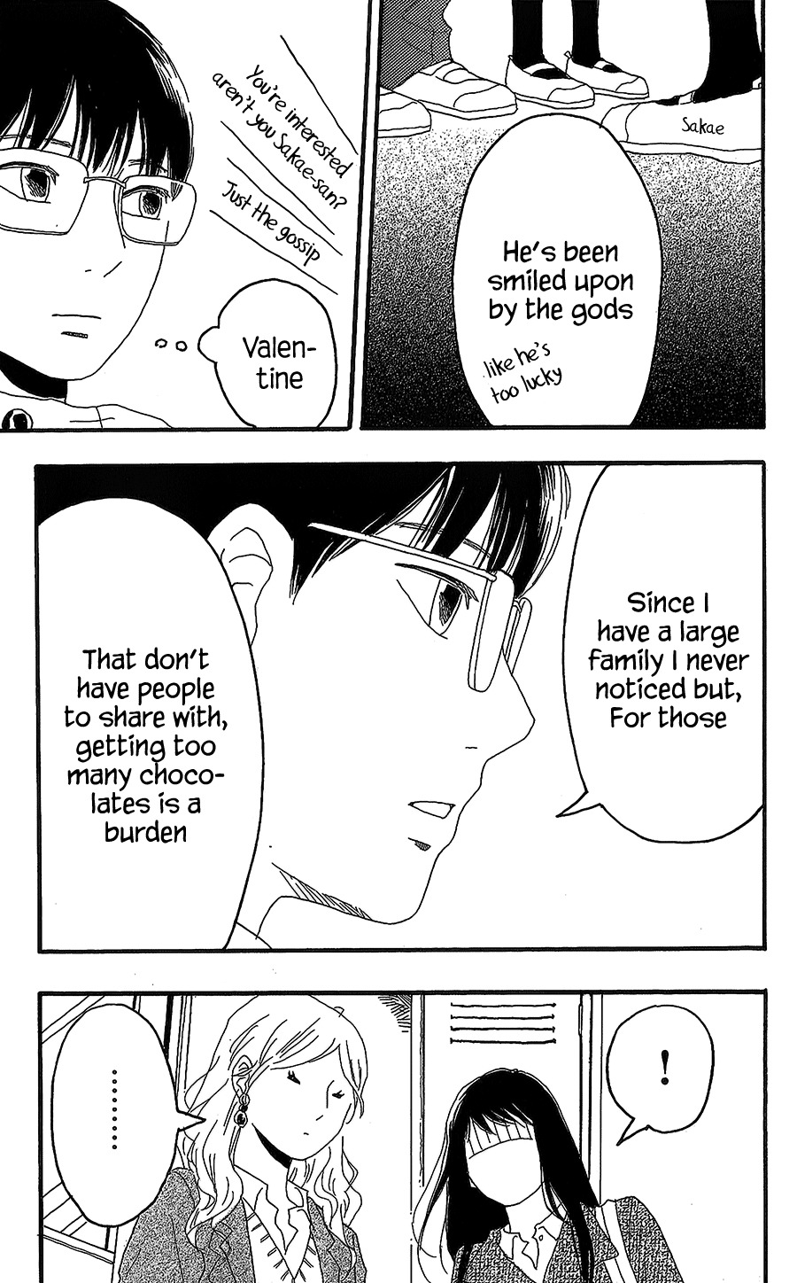 Machida-kun no Sekai Chapter 15 page 5 - Chapter 15: Valentine's Day is Complicated