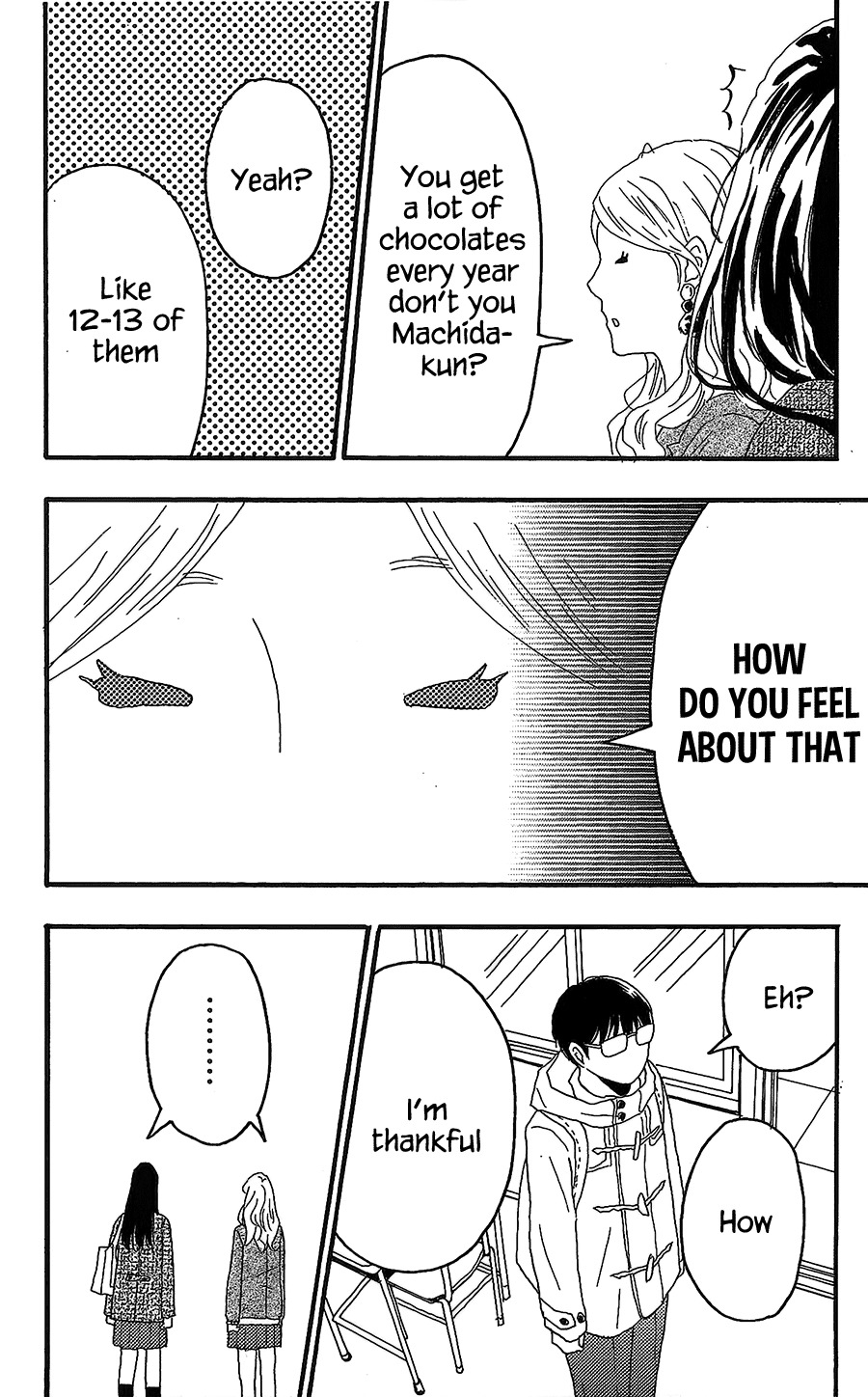 Machida-kun no Sekai Chapter 15 page 6 - Chapter 15: Valentine's Day is Complicated