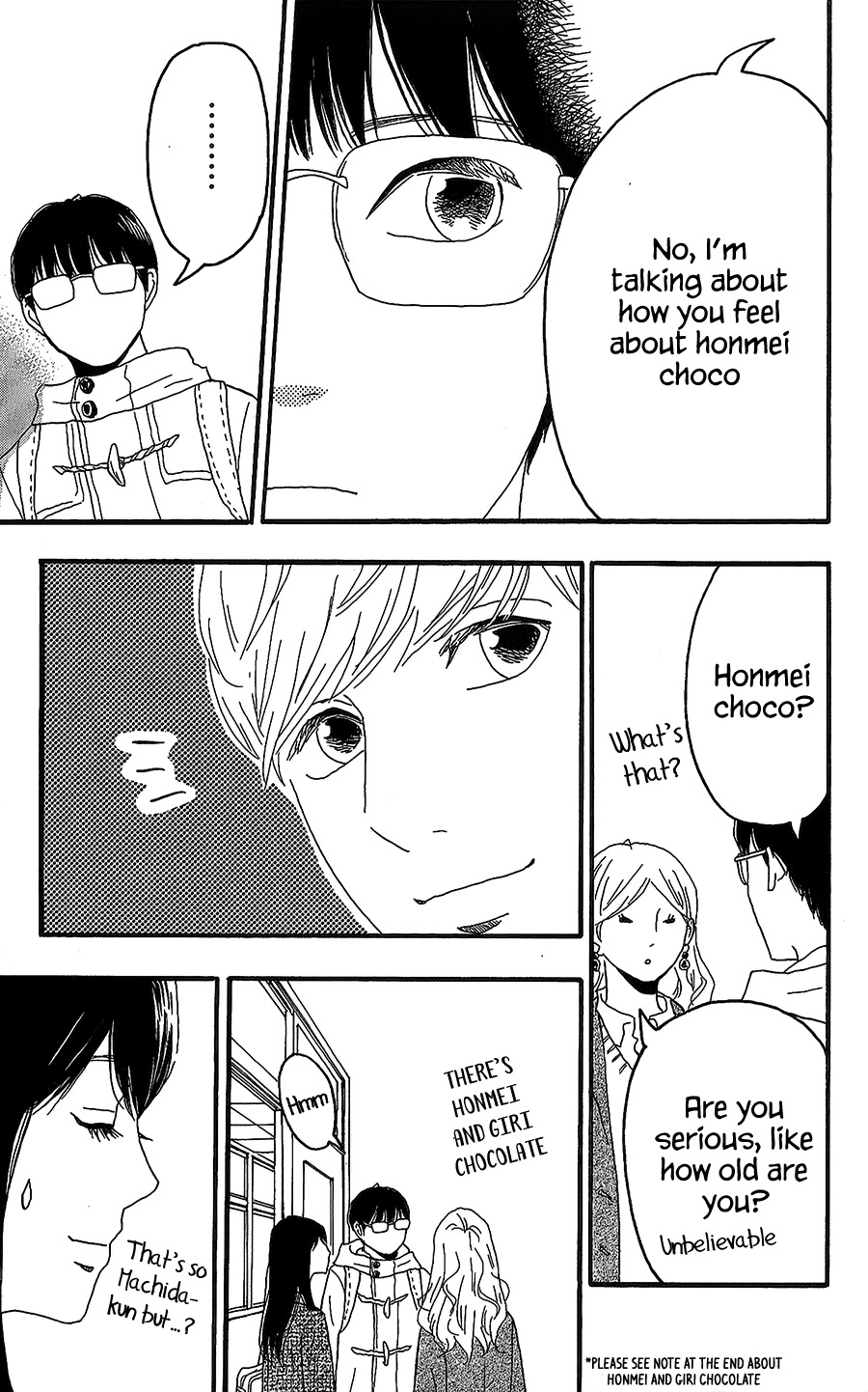 Machida-kun no Sekai Chapter 15 page 7 - Chapter 15: Valentine's Day is Complicated