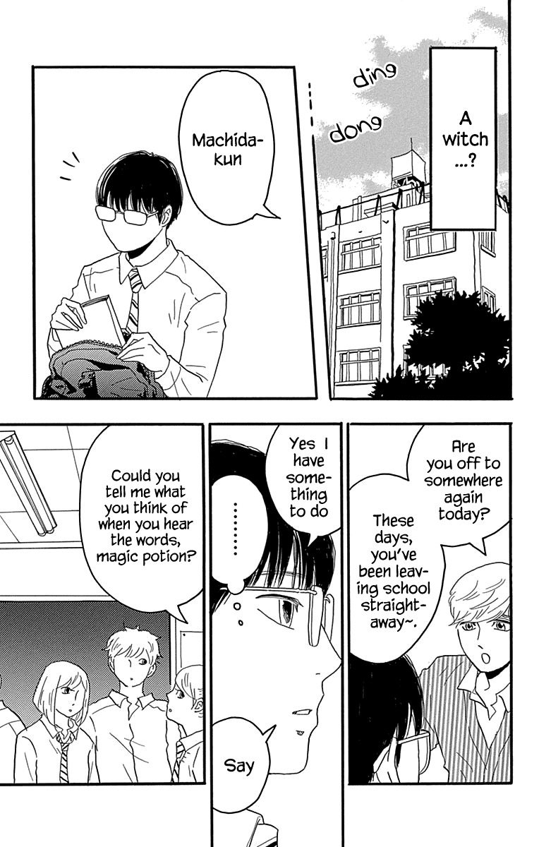 Machida-kun no Sekai Chapter 18 page 19 - Chapter 18: A Witch Moved In