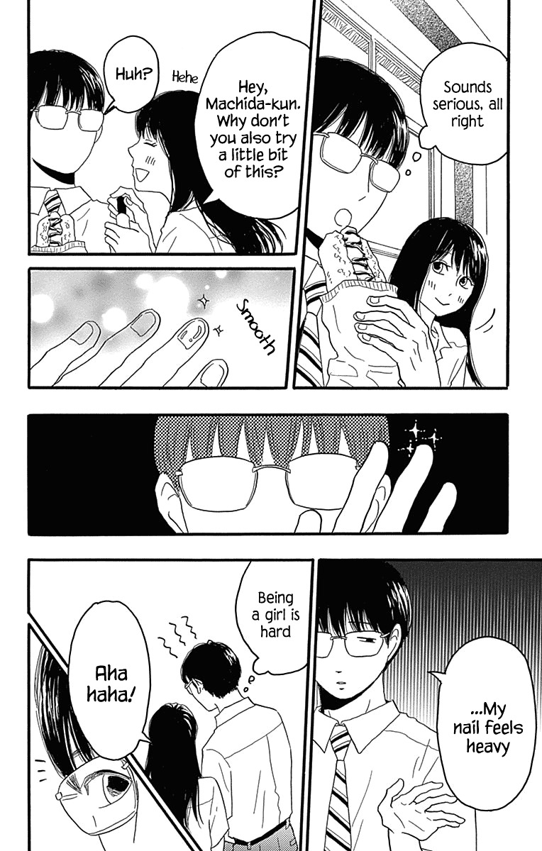 Machida-kun no Sekai Chapter 19 page 18 - Chapter 19: The Start of a Love