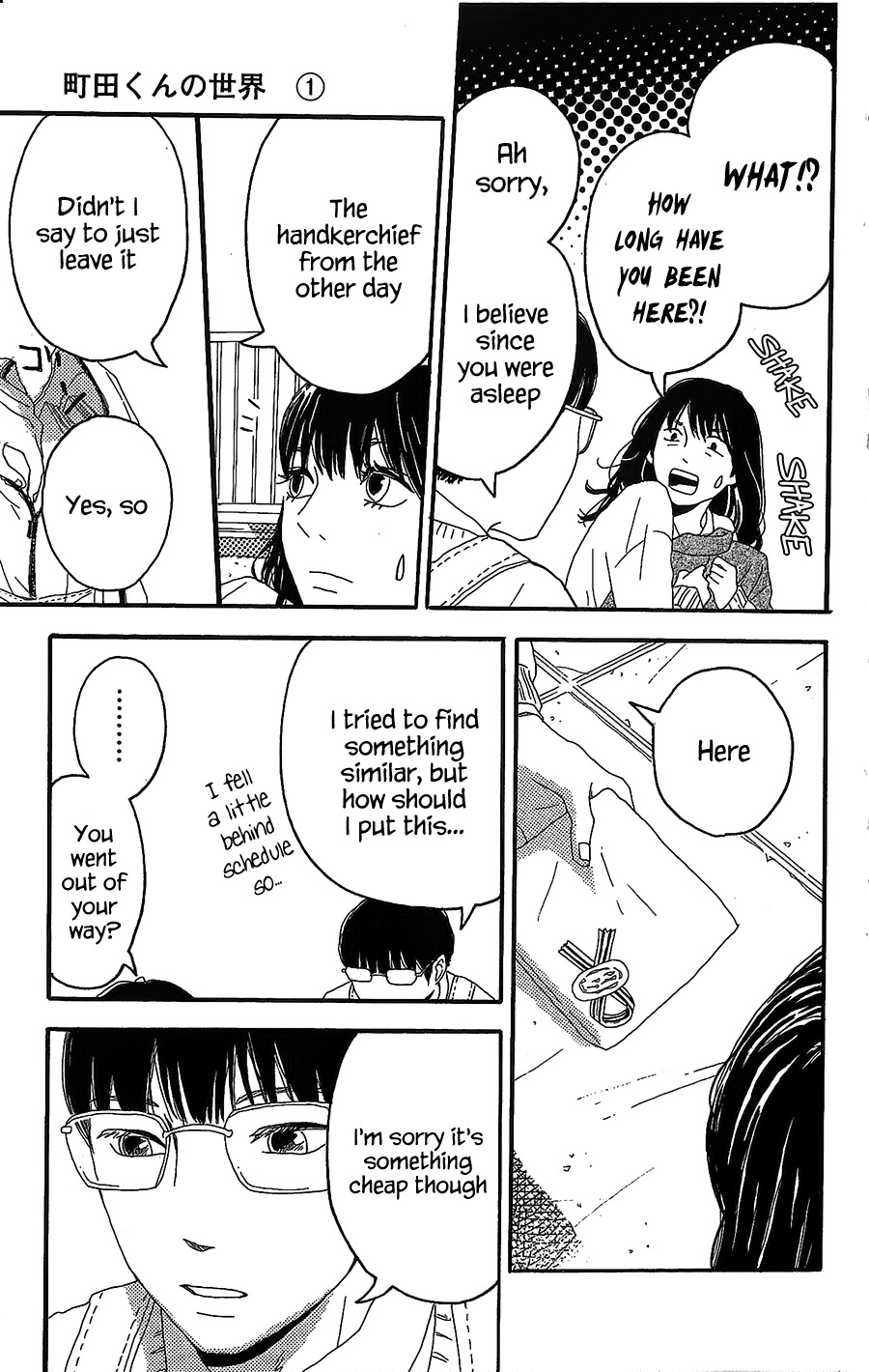 Machida-kun no Sekai Chapter 2 page 20 - Chapter 2: A Troubled Wound