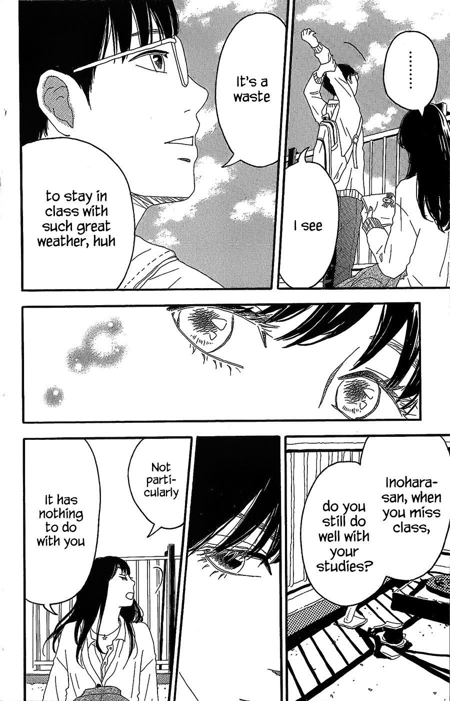 Machida-kun no Sekai Chapter 2 page 21 - Chapter 2: A Troubled Wound