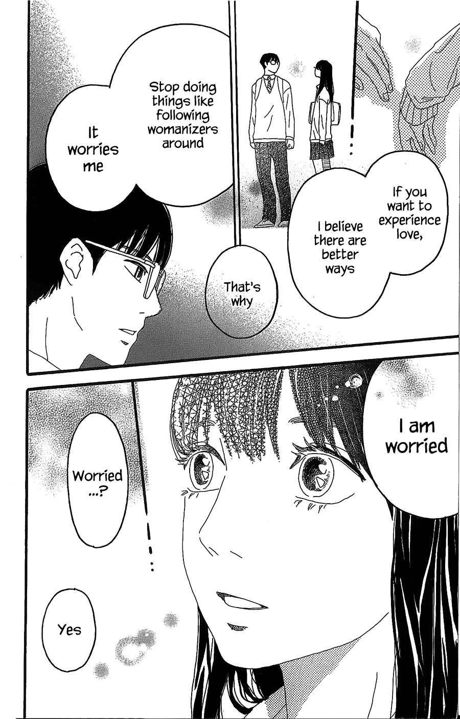 Machida-kun no Sekai Chapter 2 page 33 - Chapter 2: A Troubled Wound