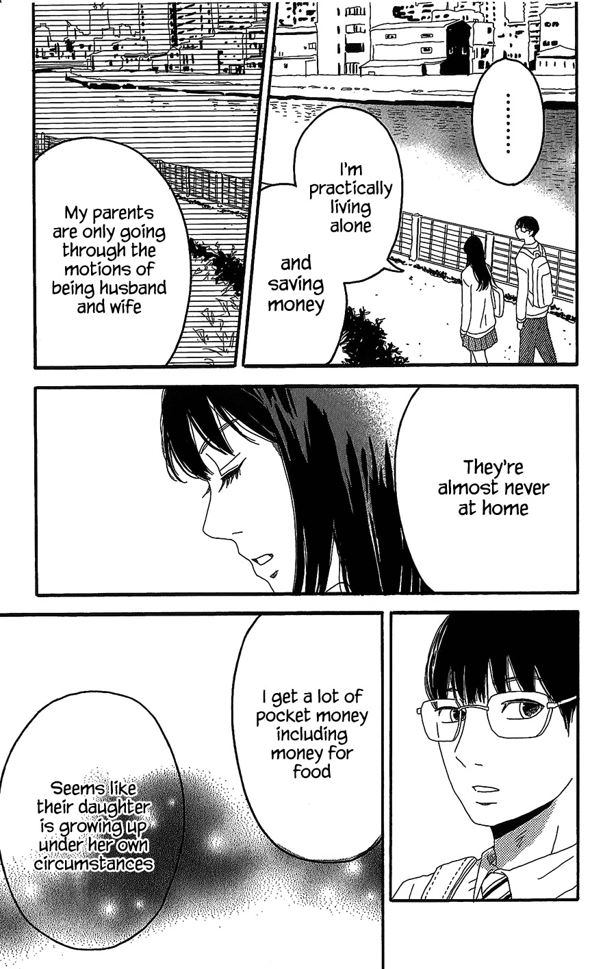 Machida-kun no Sekai Chapter 2 page 36 - Chapter 2: A Troubled Wound
