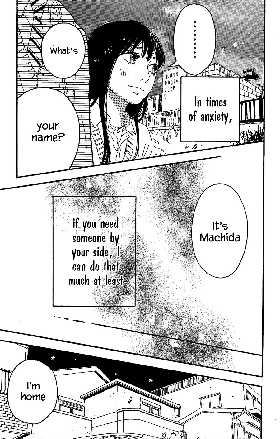 Machida-kun no Sekai Chapter 2 page 42 - Chapter 2: A Troubled Wound