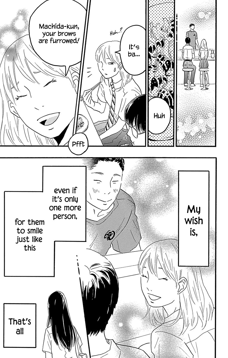 Machida-kun no Sekai Chapter 20 page 43 - Chapter 20: The World is Full of Dreams and Wishes