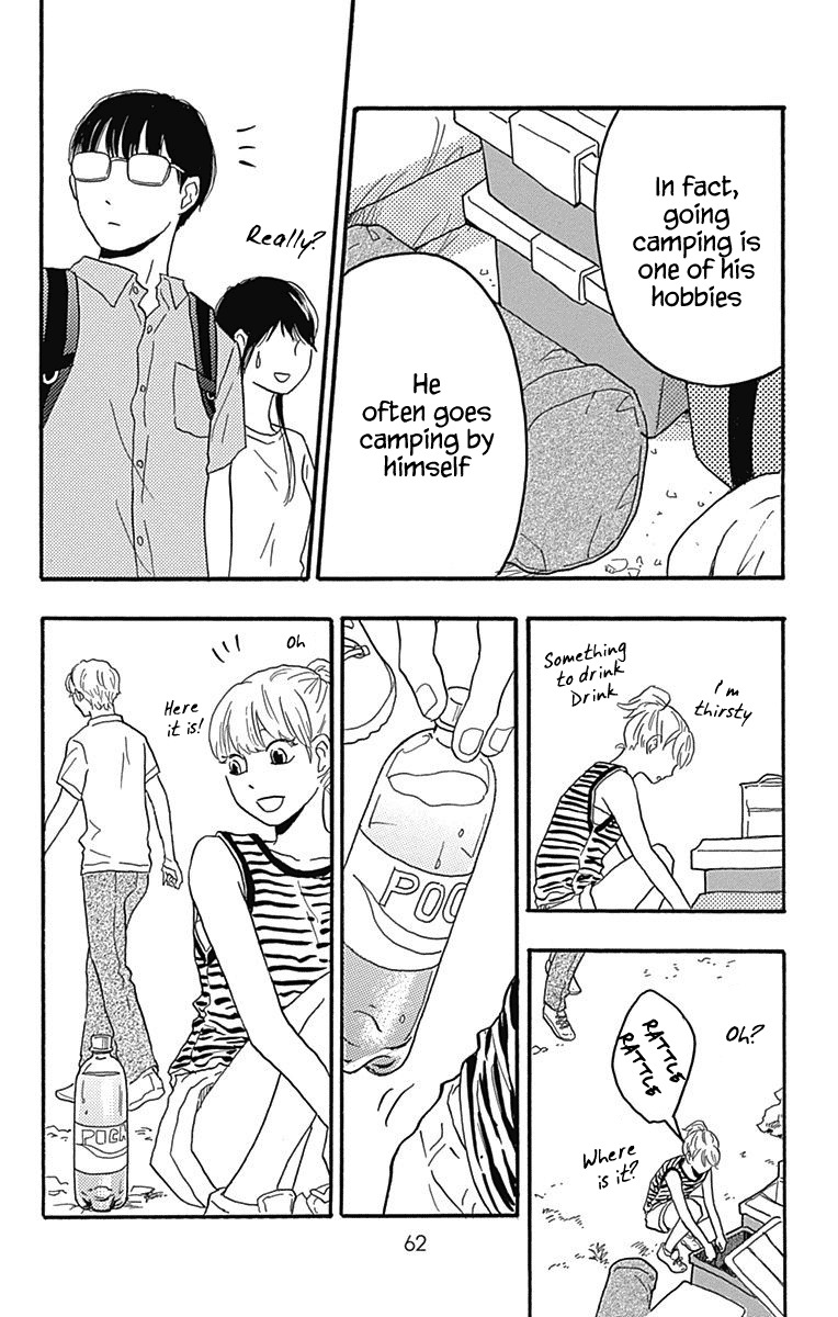 Machida-kun no Sekai Chapter 21 page 14 - Chapter 21: Let's Go Camping