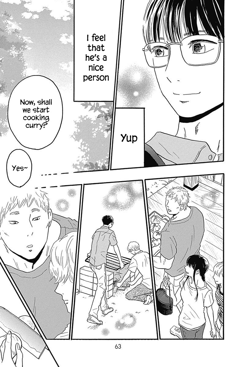 Machida-kun no Sekai Chapter 21 page 15 - Chapter 21: Let's Go Camping